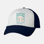 Starry Mushrooms-Unisex-Trucker-Hat-erion_designs