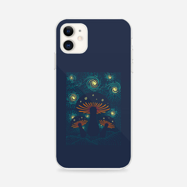 Starry Mushrooms-iPhone-Snap-Phone Case-erion_designs
