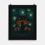 Starry Mushrooms-None-Matte-Poster-erion_designs
