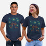 Starry Mushrooms-Unisex-Basic-Tee-erion_designs