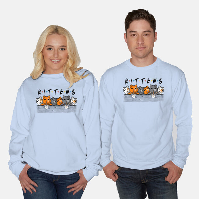 Kittens-Unisex-Crew Neck-Sweatshirt-erion_designs