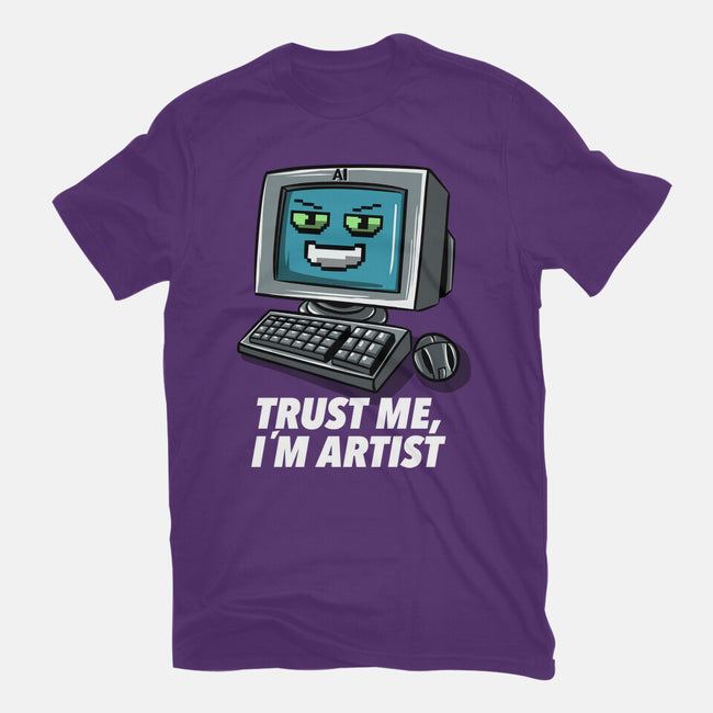 AI Artist-Mens-Basic-Tee-zascanauta