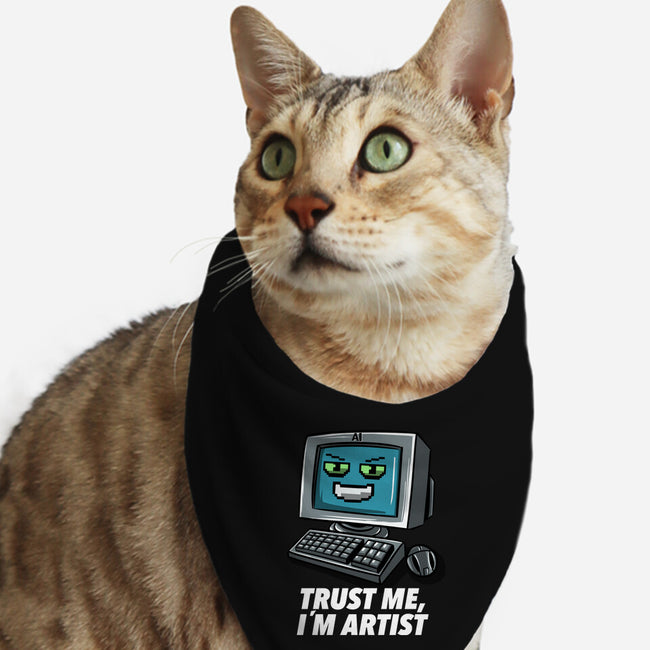 AI Artist-Cat-Bandana-Pet Collar-zascanauta