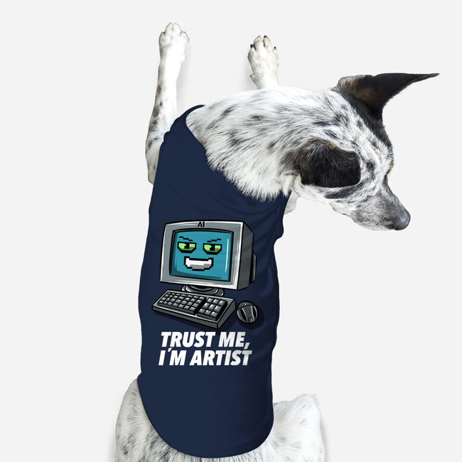 AI Artist-Dog-Basic-Pet Tank-zascanauta