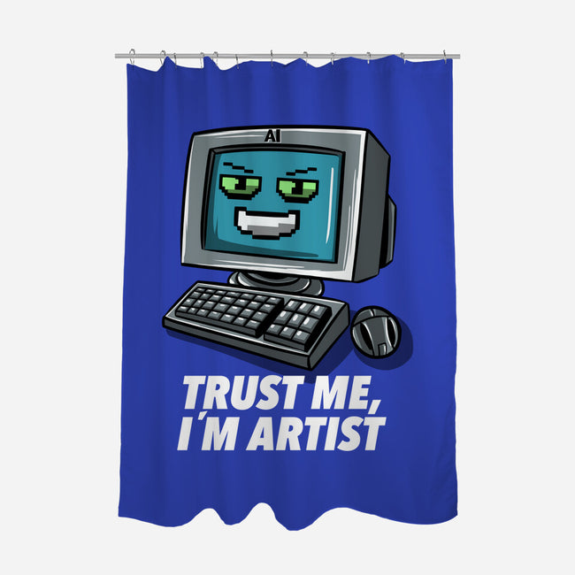 AI Artist-None-Polyester-Shower Curtain-zascanauta