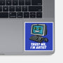 AI Artist-None-Glossy-Sticker-zascanauta