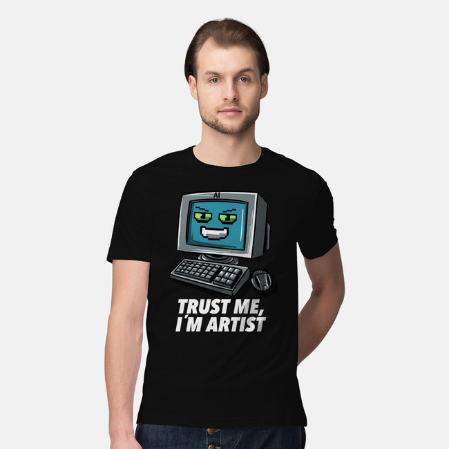 AI Artist-Mens-Premium-Tee-zascanauta