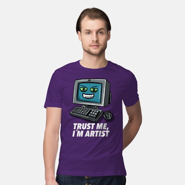 AI Artist-Mens-Premium-Tee-zascanauta