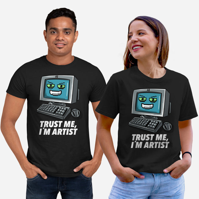 AI Artist-Unisex-Basic-Tee-zascanauta