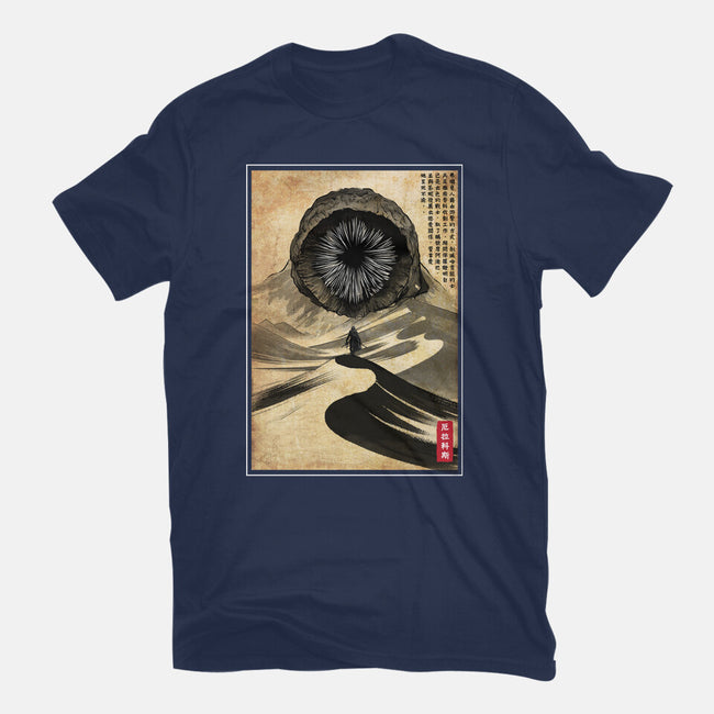 Dune Woodblock-Mens-Heavyweight-Tee-DrMonekers