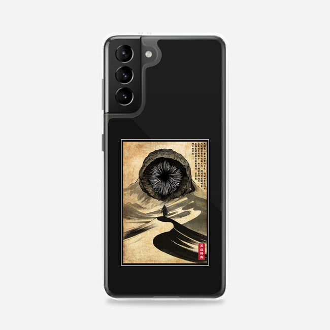 Dune Woodblock-Samsung-Snap-Phone Case-DrMonekers