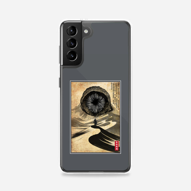 Dune Woodblock-Samsung-Snap-Phone Case-DrMonekers