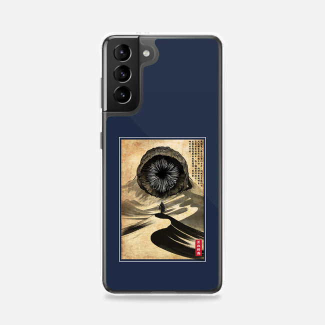 Dune Woodblock-Samsung-Snap-Phone Case-DrMonekers