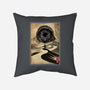 Dune Woodblock-None-Removable Cover-Throw Pillow-DrMonekers