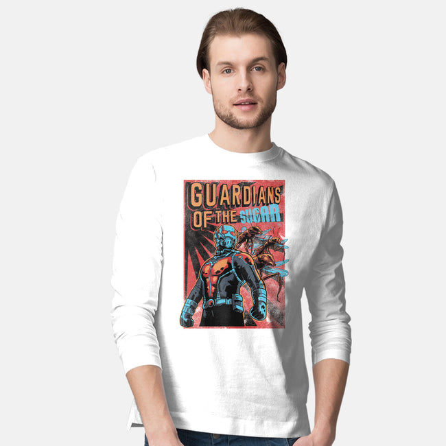 Guardians Of The Sugar-Mens-Long Sleeved-Tee-Gleydson Barboza