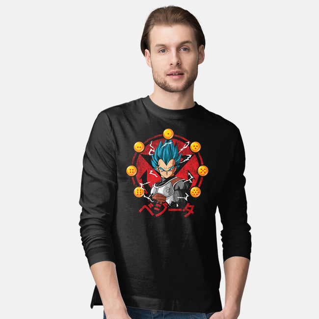 Prince Of Saiyans-Mens-Long Sleeved-Tee-turborat14