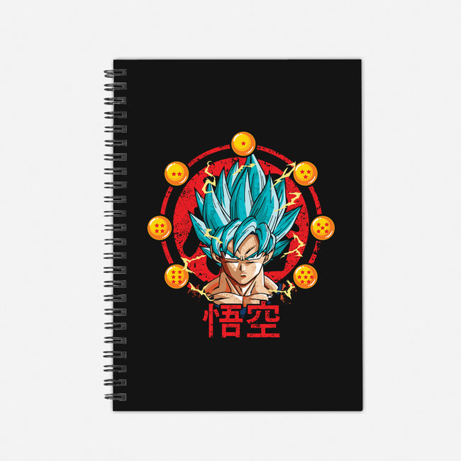 Son Goku-None-Dot Grid-Notebook-turborat14