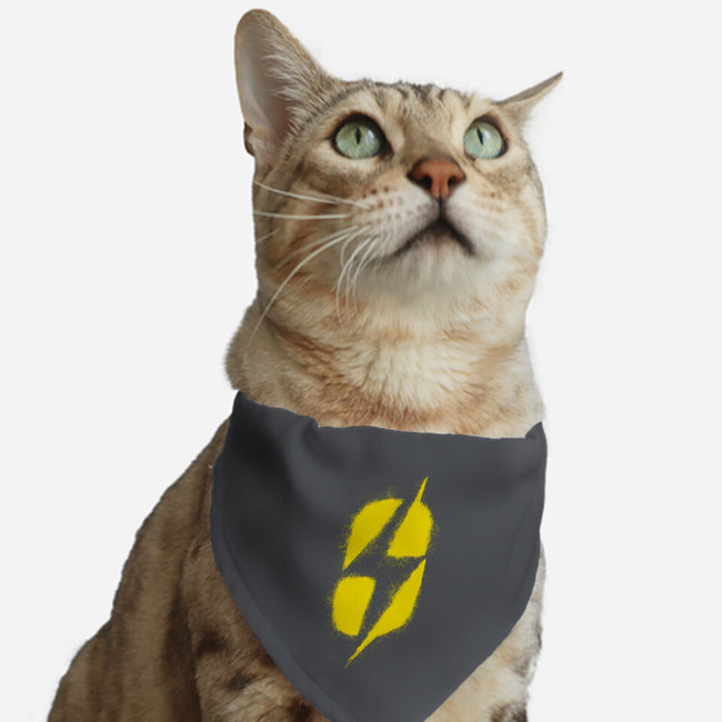 Ground Zero Fallout-Cat-Adjustable-Pet Collar-rocketman_art