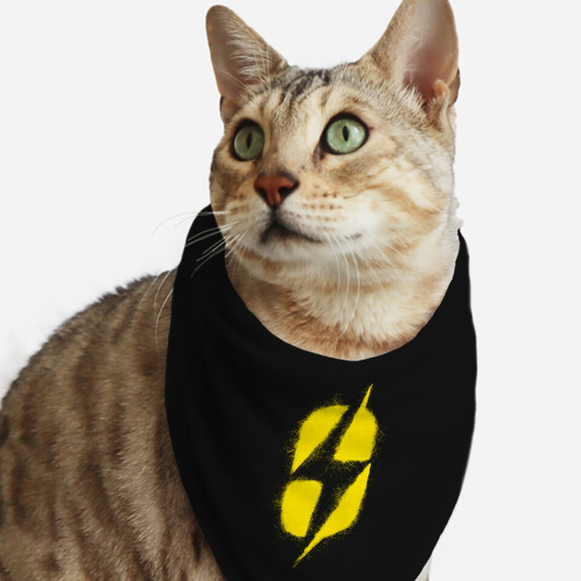 Ground Zero Fallout-Cat-Bandana-Pet Collar-rocketman_art