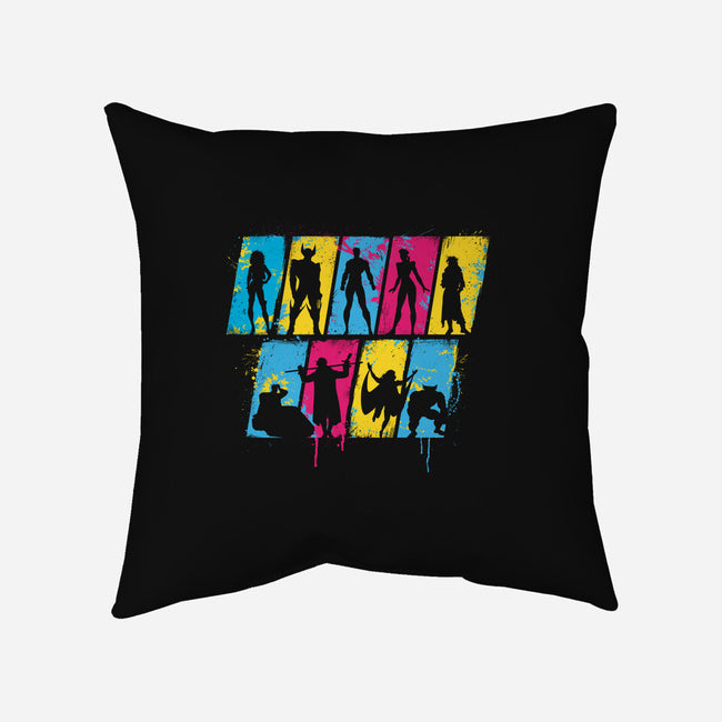 92 Mutants-None-Removable Cover w Insert-Throw Pillow-rocketman_art