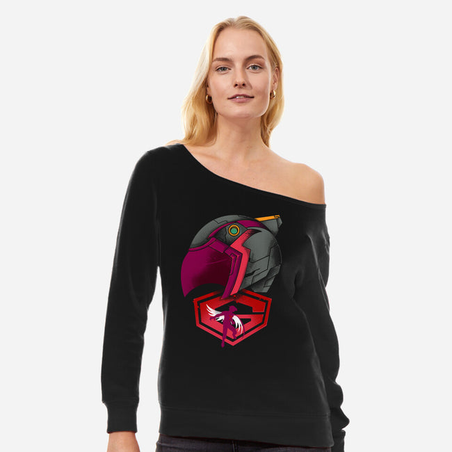 Jo The Condor-Womens-Off Shoulder-Sweatshirt-RamenBoy