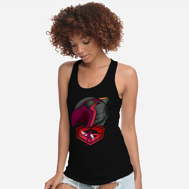 Jo The Condor-Womens-Racerback-Tank-RamenBoy