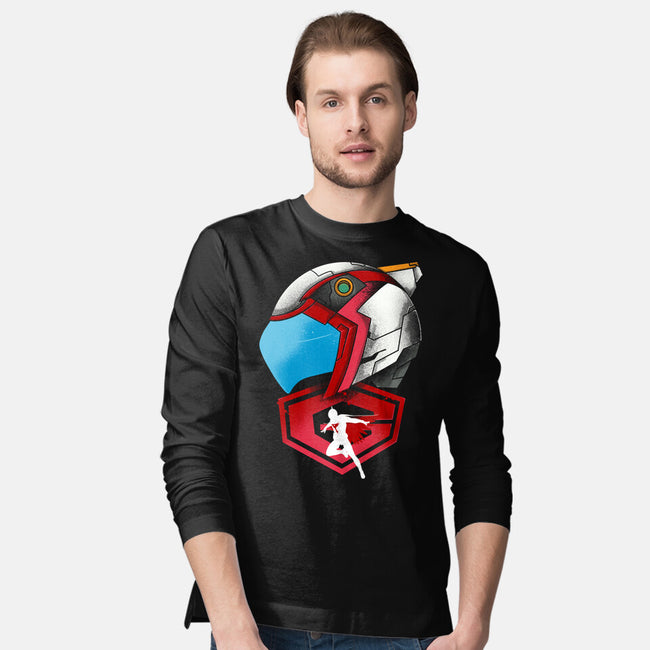 Ken The Eagle-Mens-Long Sleeved-Tee-RamenBoy