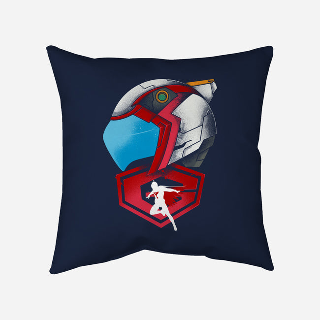 Ken The Eagle-None-Removable Cover w Insert-Throw Pillow-RamenBoy