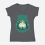 Merida’s Fate-Womens-V-Neck-Tee-RamenBoy