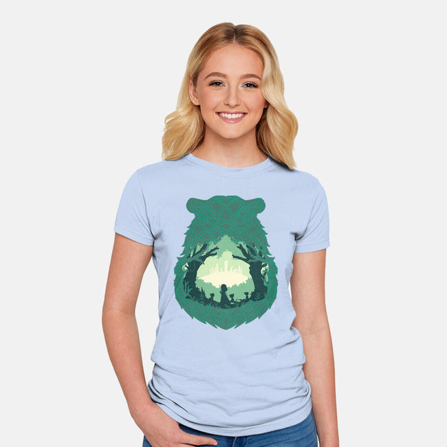 Merida’s Fate-Womens-Fitted-Tee-RamenBoy