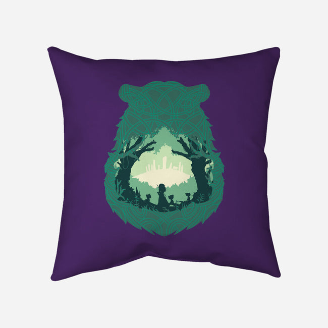 Merida’s Fate-None-Removable Cover-Throw Pillow-RamenBoy