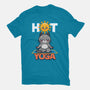 Hot Yoga-Womens-Fitted-Tee-Boggs Nicolas