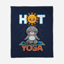Hot Yoga-None-Fleece-Blanket-Boggs Nicolas