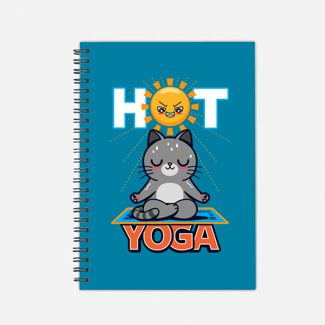 Hot Yoga-None-Dot Grid-Notebook-Boggs Nicolas