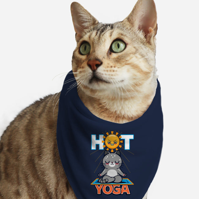 Hot Yoga-Cat-Bandana-Pet Collar-Boggs Nicolas