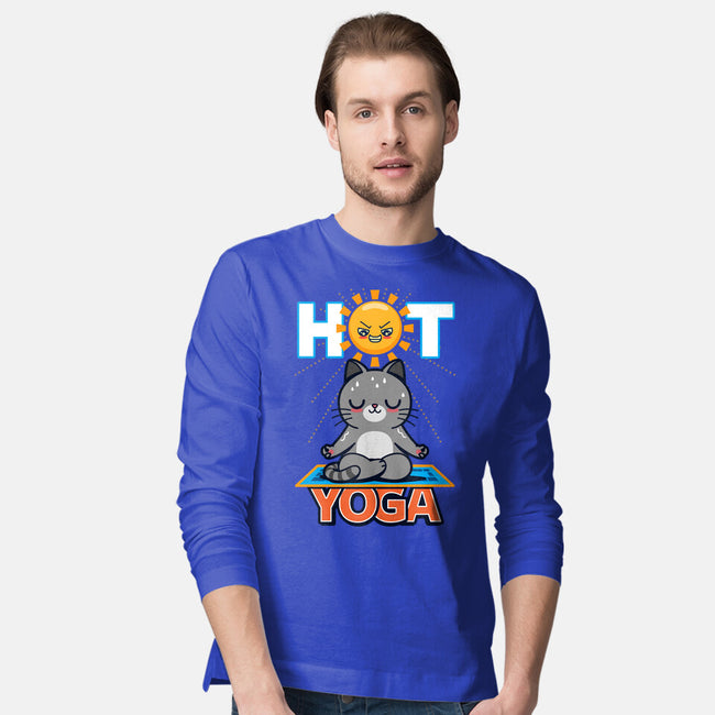 Hot Yoga-Mens-Long Sleeved-Tee-Boggs Nicolas