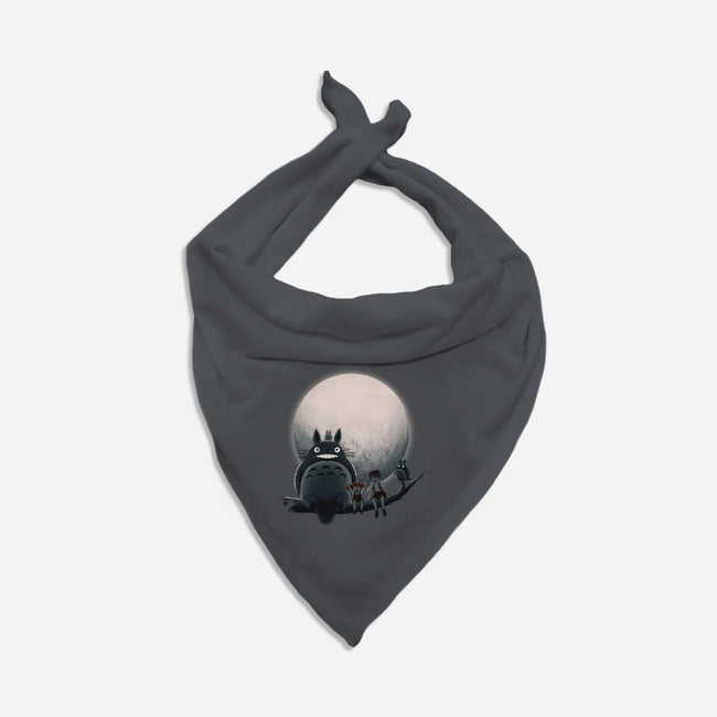 Neighbor's Moon-Cat-Bandana-Pet Collar-rmatix