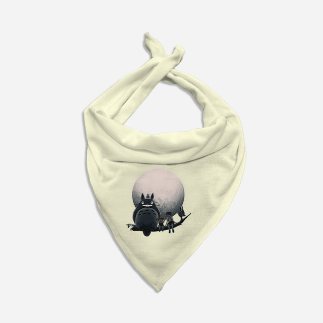 Neighbor's Moon-Cat-Bandana-Pet Collar-rmatix