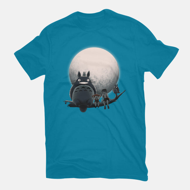 Neighbor's Moon-Womens-Fitted-Tee-rmatix