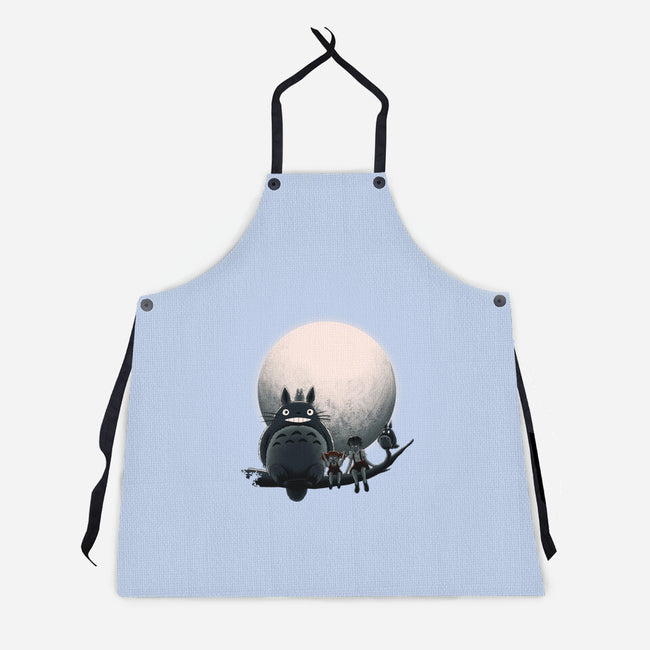 Neighbor's Moon-Unisex-Kitchen-Apron-rmatix