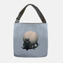 Neighbor's Moon-None-Adjustable Tote-Bag-rmatix