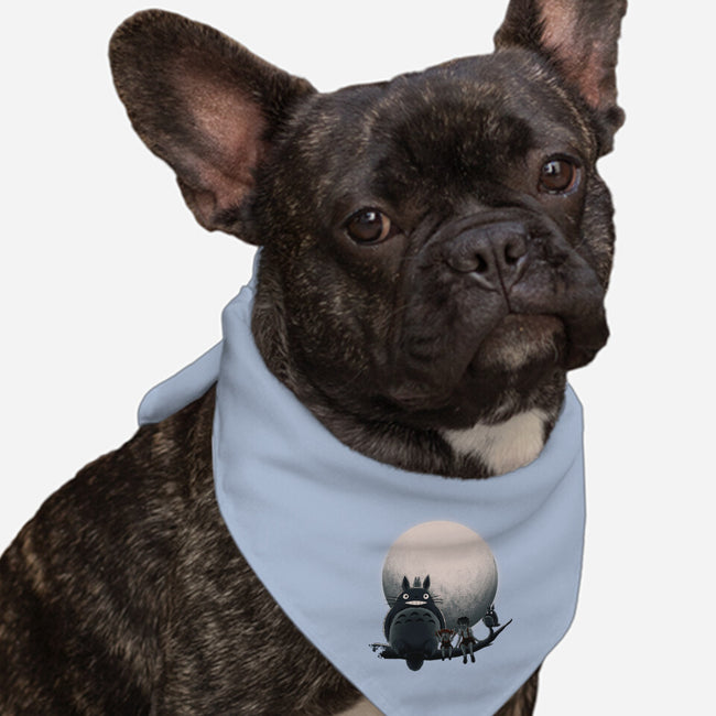 Neighbor's Moon-Dog-Bandana-Pet Collar-rmatix