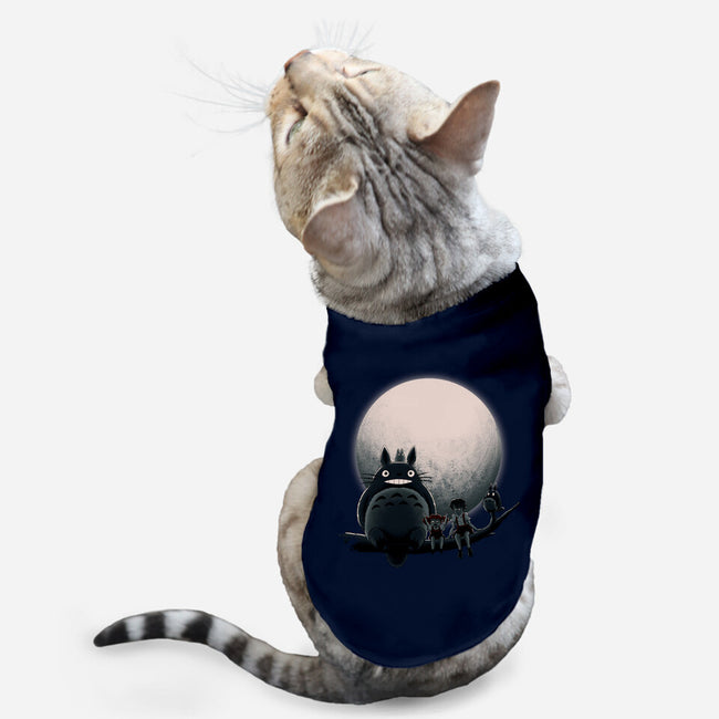 Neighbor's Moon-Cat-Basic-Pet Tank-rmatix