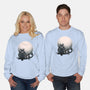 Neighbor's Moon-Unisex-Crew Neck-Sweatshirt-rmatix