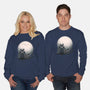 Neighbor's Moon-Unisex-Crew Neck-Sweatshirt-rmatix