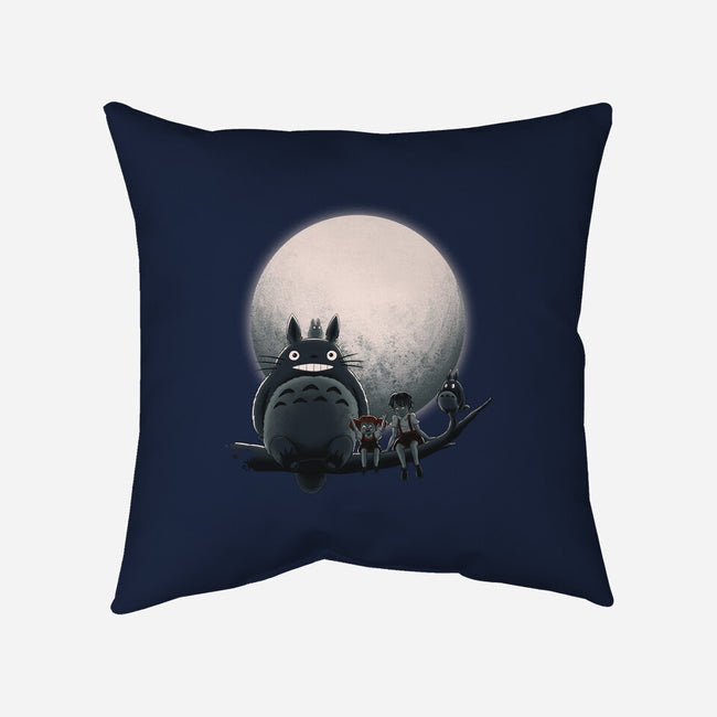 Neighbor's Moon-None-Non-Removable Cover w Insert-Throw Pillow-rmatix