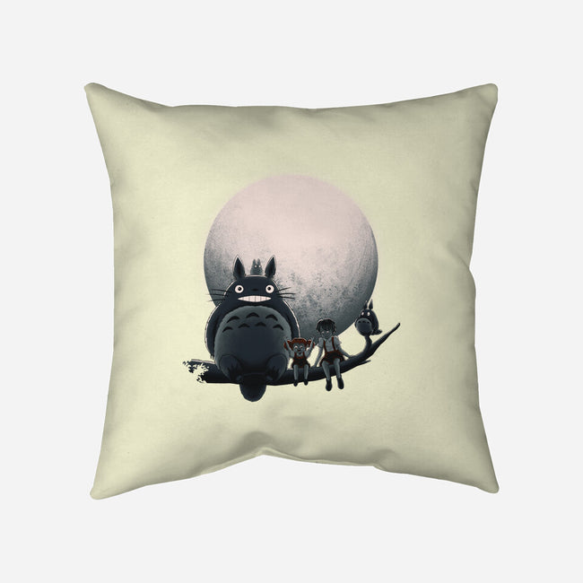 Neighbor's Moon-None-Removable Cover w Insert-Throw Pillow-rmatix