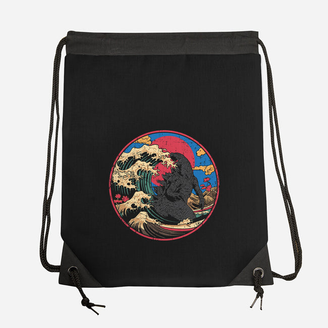 God Of Kanagawa Wave-None-Drawstring-Bag-turborat14