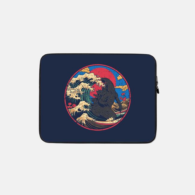 God Of Kanagawa Wave-None-Zippered-Laptop Sleeve-turborat14