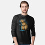 Capy-Gamer-Mens-Long Sleeved-Tee-GoshWow